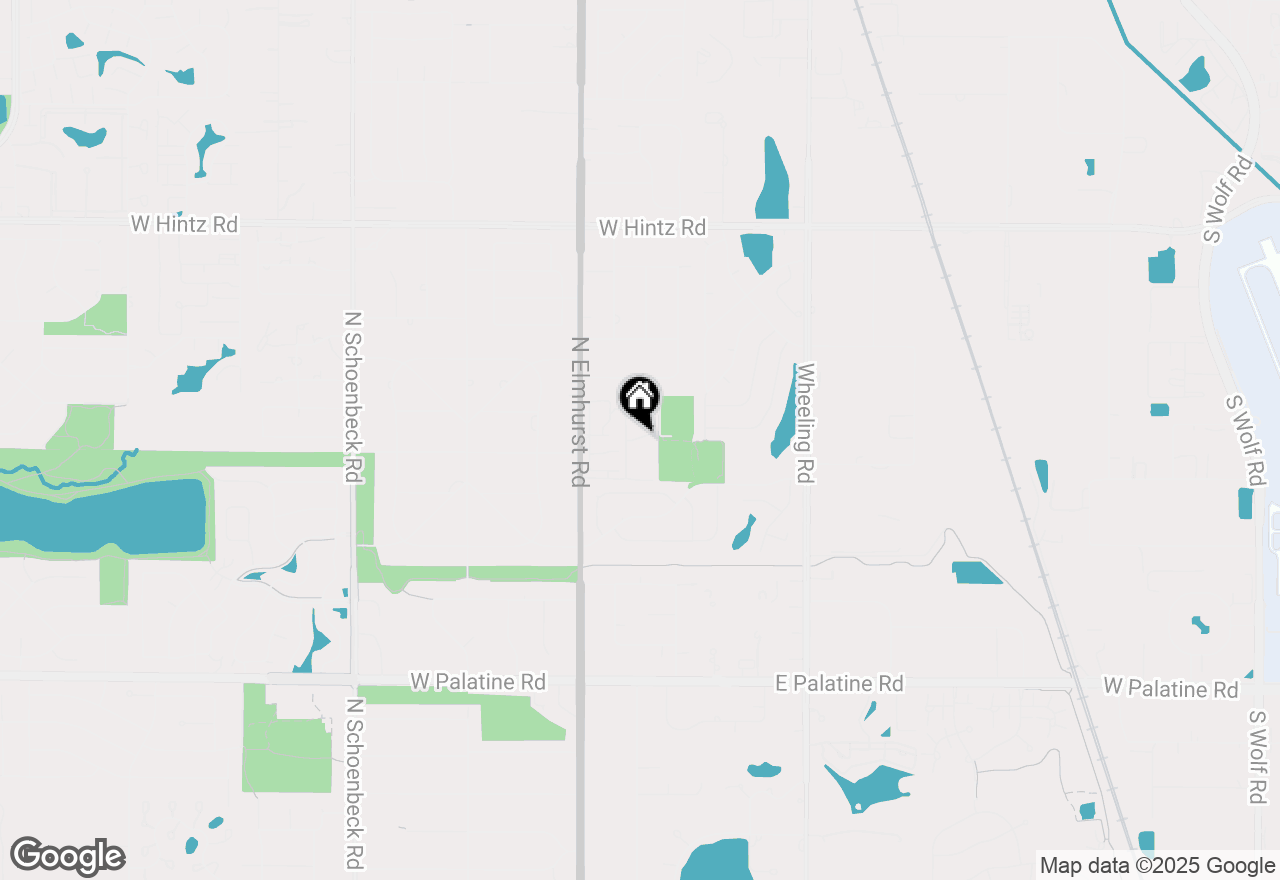 Map of 1111 Pleasant Run Drive #911, Wheeling, IL 60090