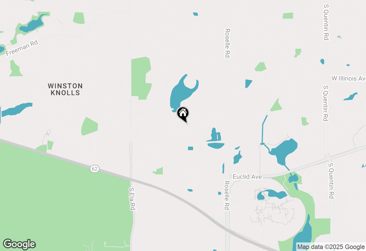 Map of 1485 Turkey Trail, Inverness, IL 60067