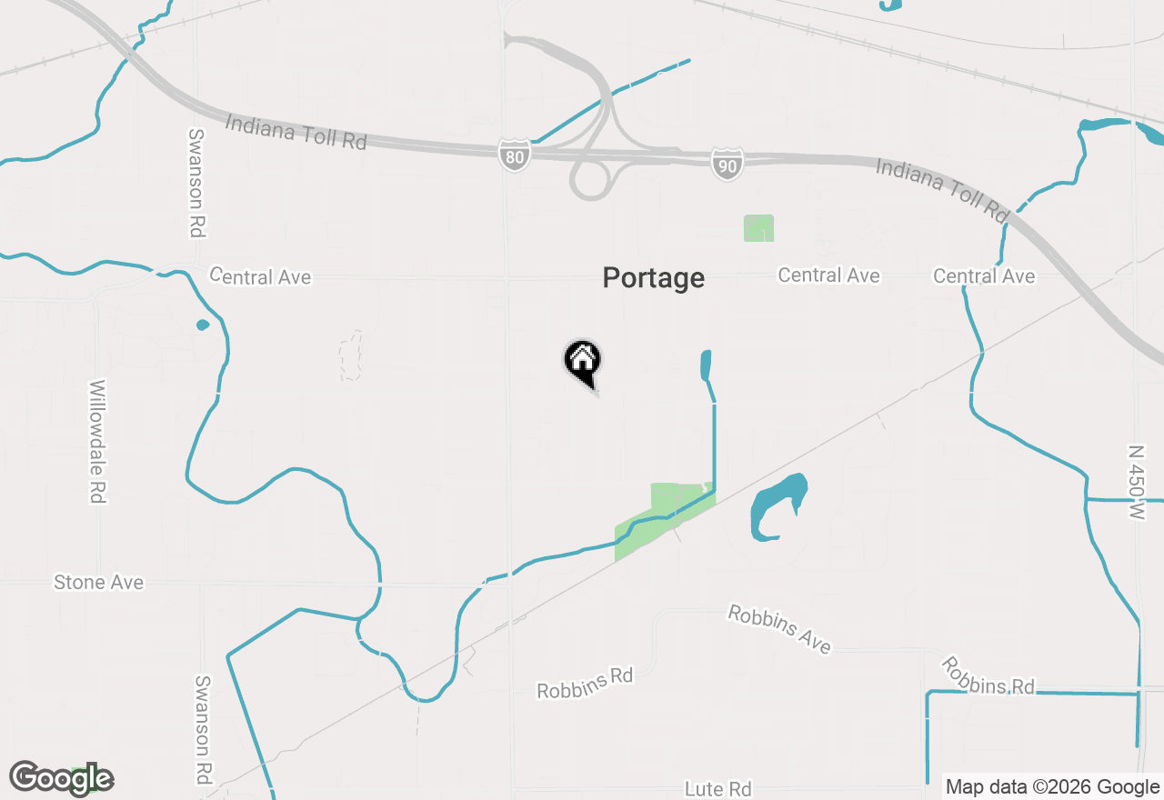 Map of 6091 Mulberry Avenue, Portage, IN 46368