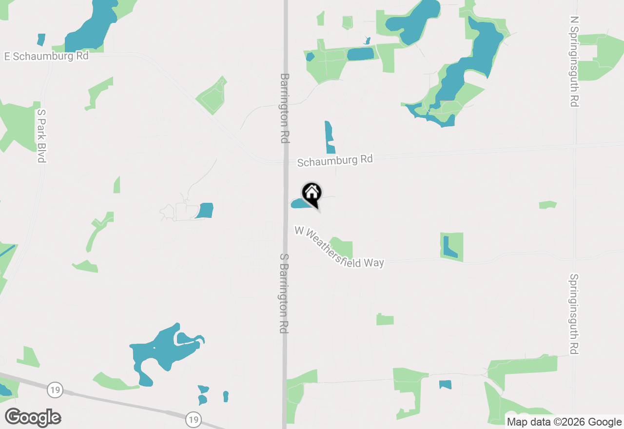 Map of 2434 Charleston Drive #3, Schaumburg, IL 60193
