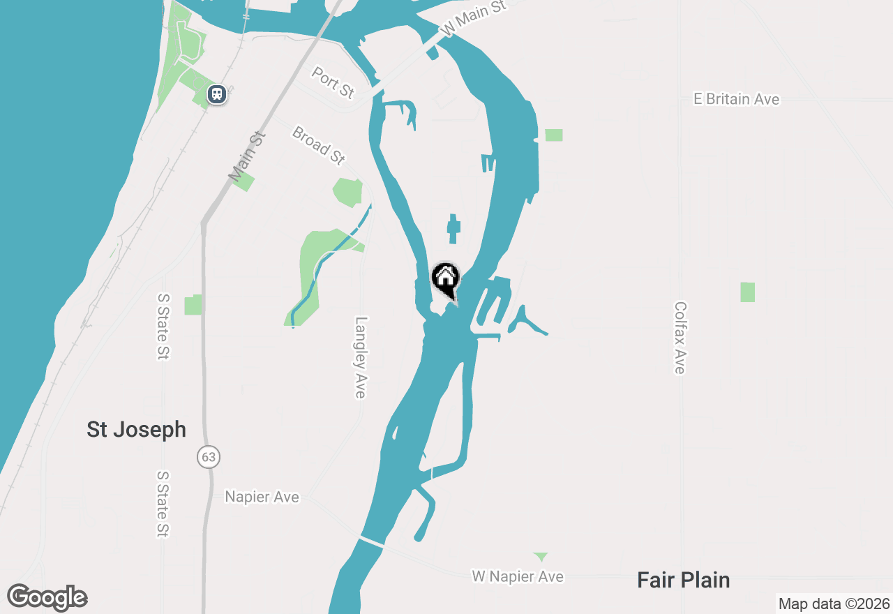 Map of 399 Island Pointe Drive #175, St. Joseph, MI 49085