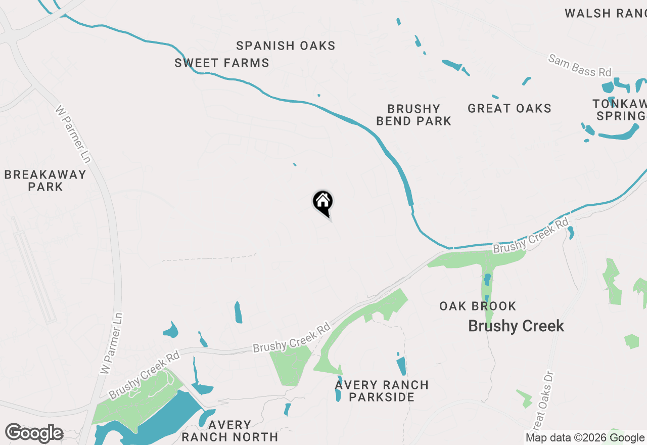 Map of 4207 Oldenburg Ln, Cedar Park, TX 78613