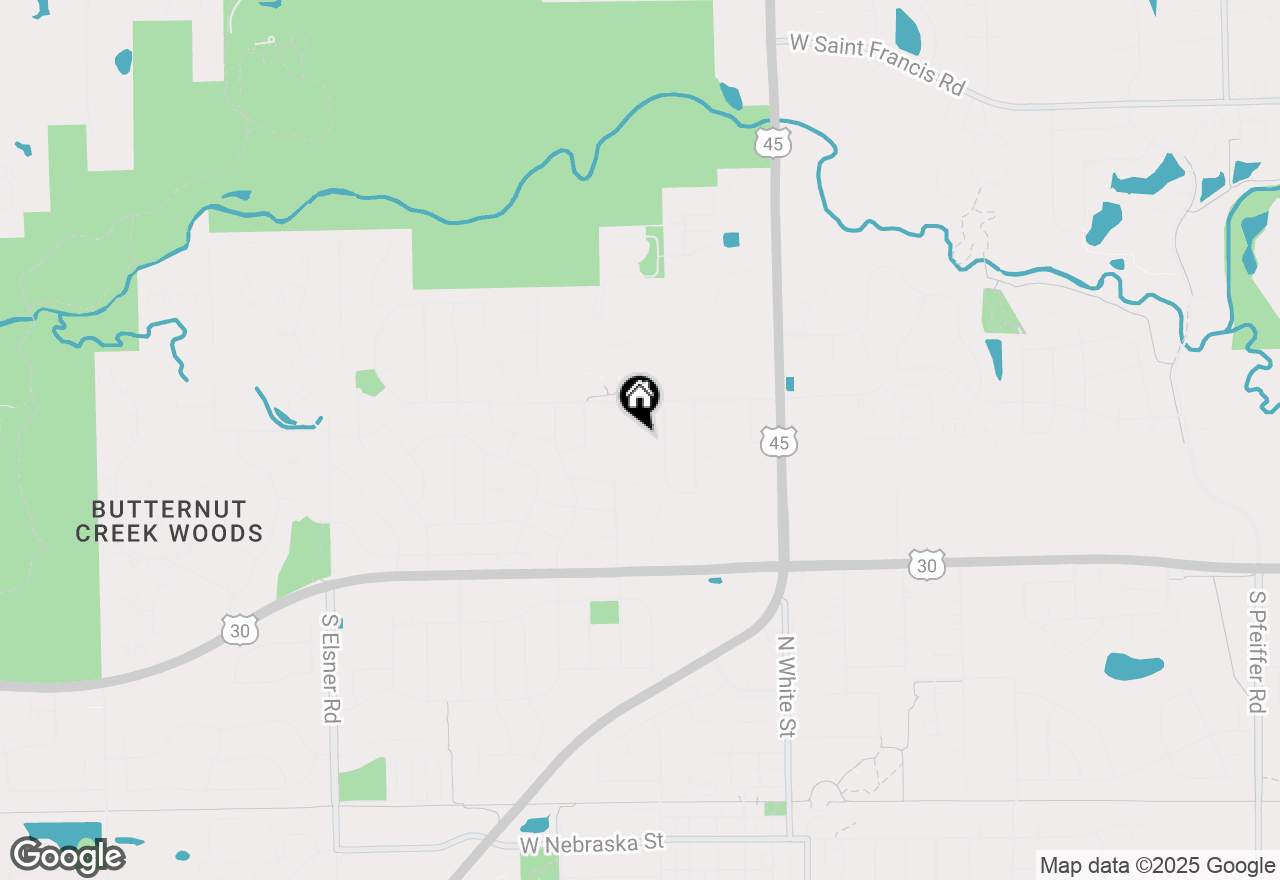 Map of 222 Colorado Ave., Frankfort, IL 60423