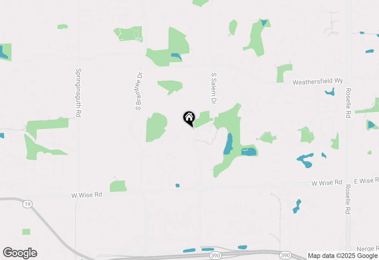 Map of 831 Pinehurst Lane, Schaumburg, IL 60193