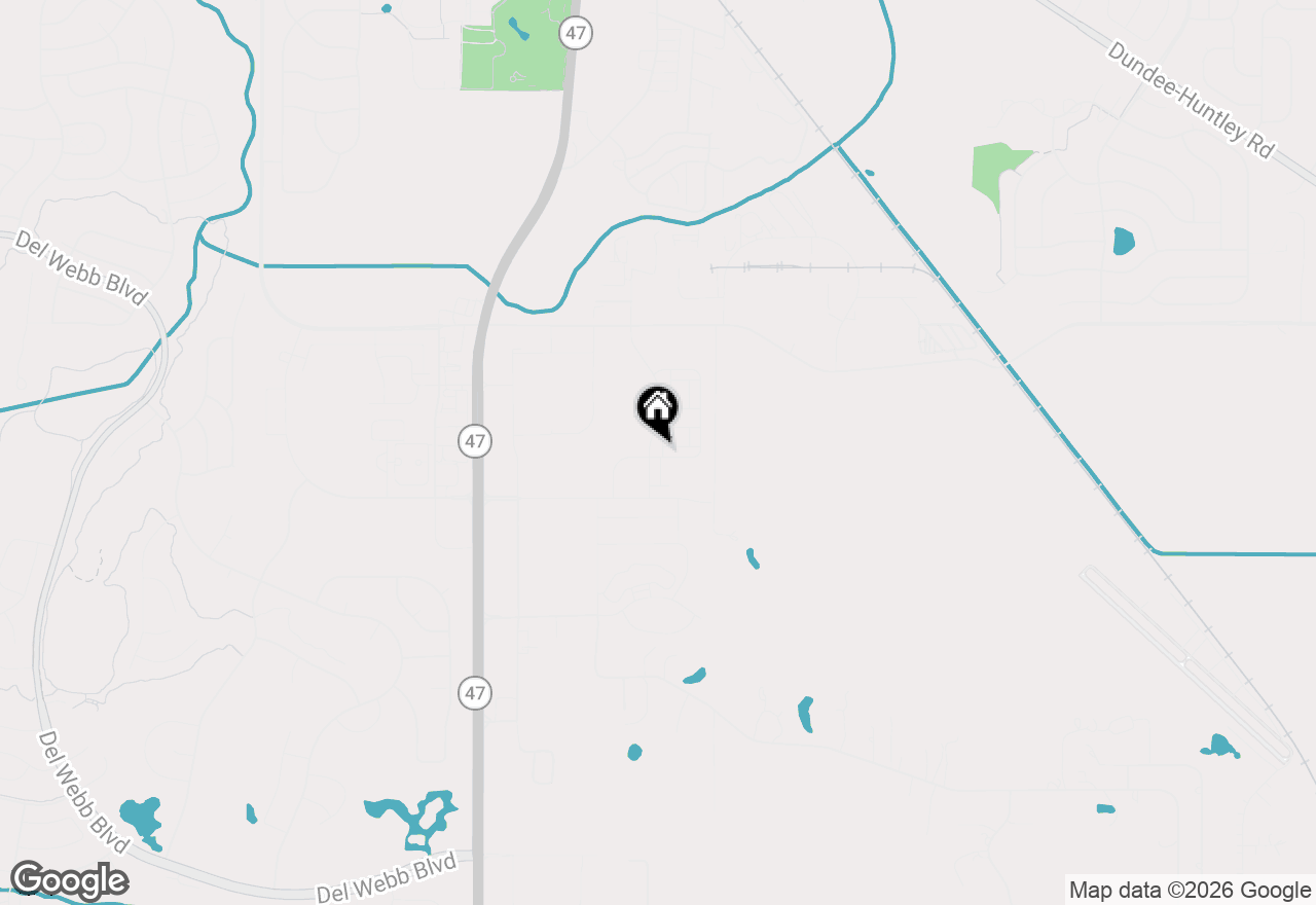 Map of 11651 Denham Way, Huntley, IL 60142