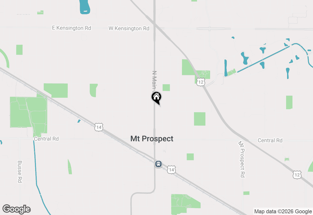 Map of 207 N Main Street, Mount Prospect, IL 60056