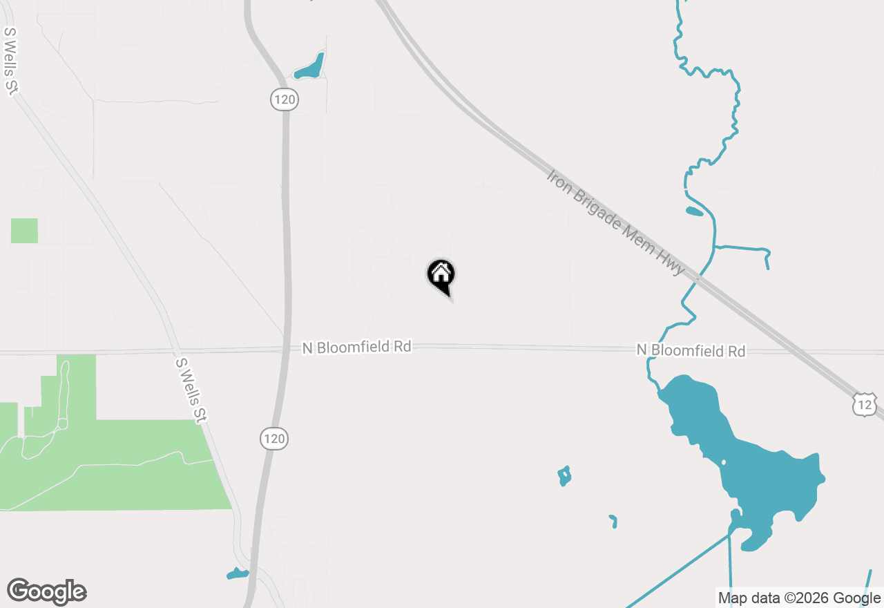 Map of 623 Britten Dr, Lake Geneva, WI 53147