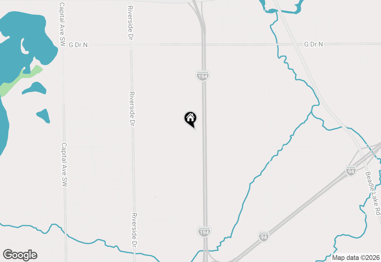 Map of 767 Cambridge Drive, Battle Creek, MI 49015