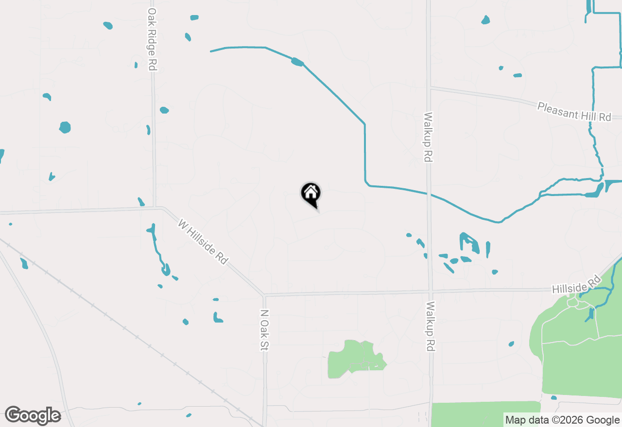 Map of 6814 Rhode Island Trail, Crystal Lake, IL 60012