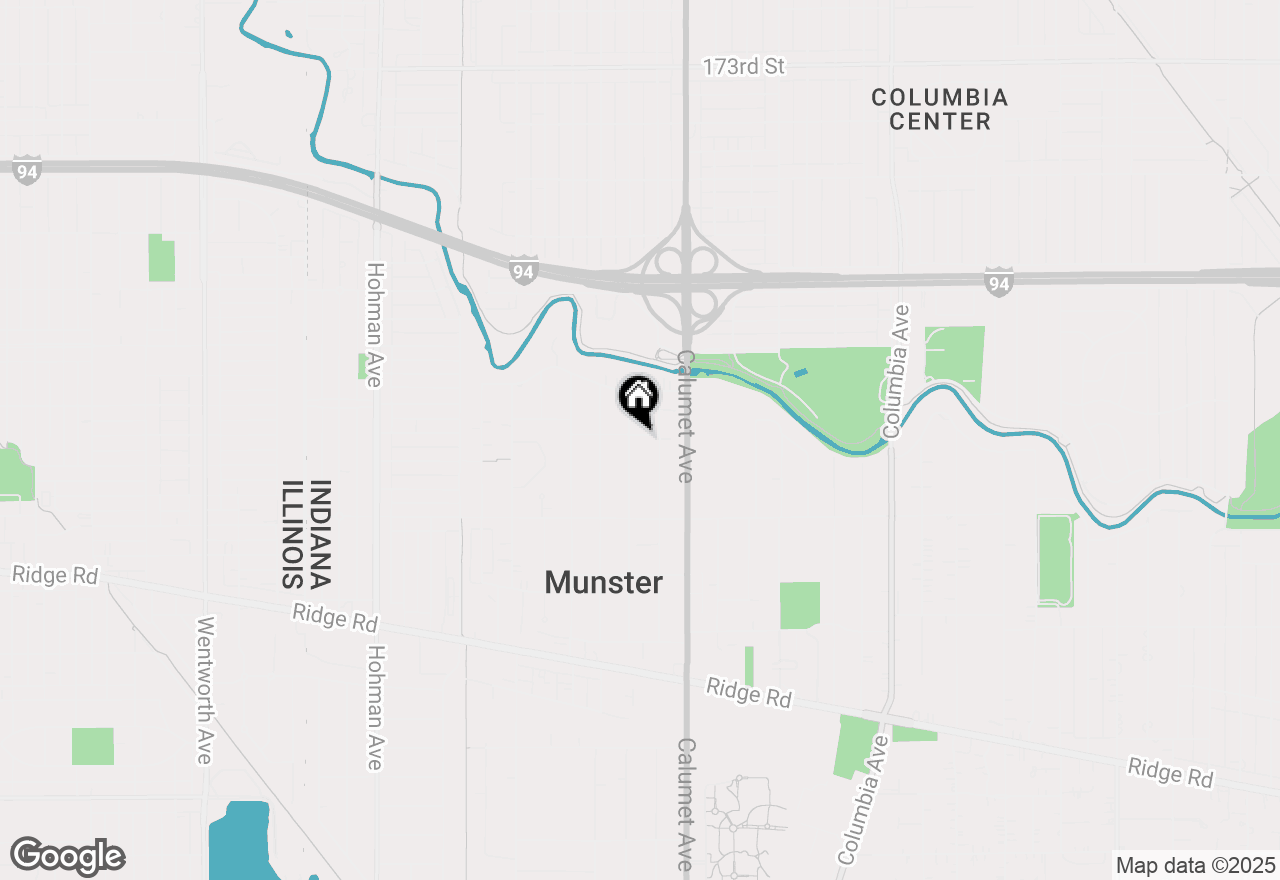 Map of 7931 Madison Avenue, Munster, IN 46321