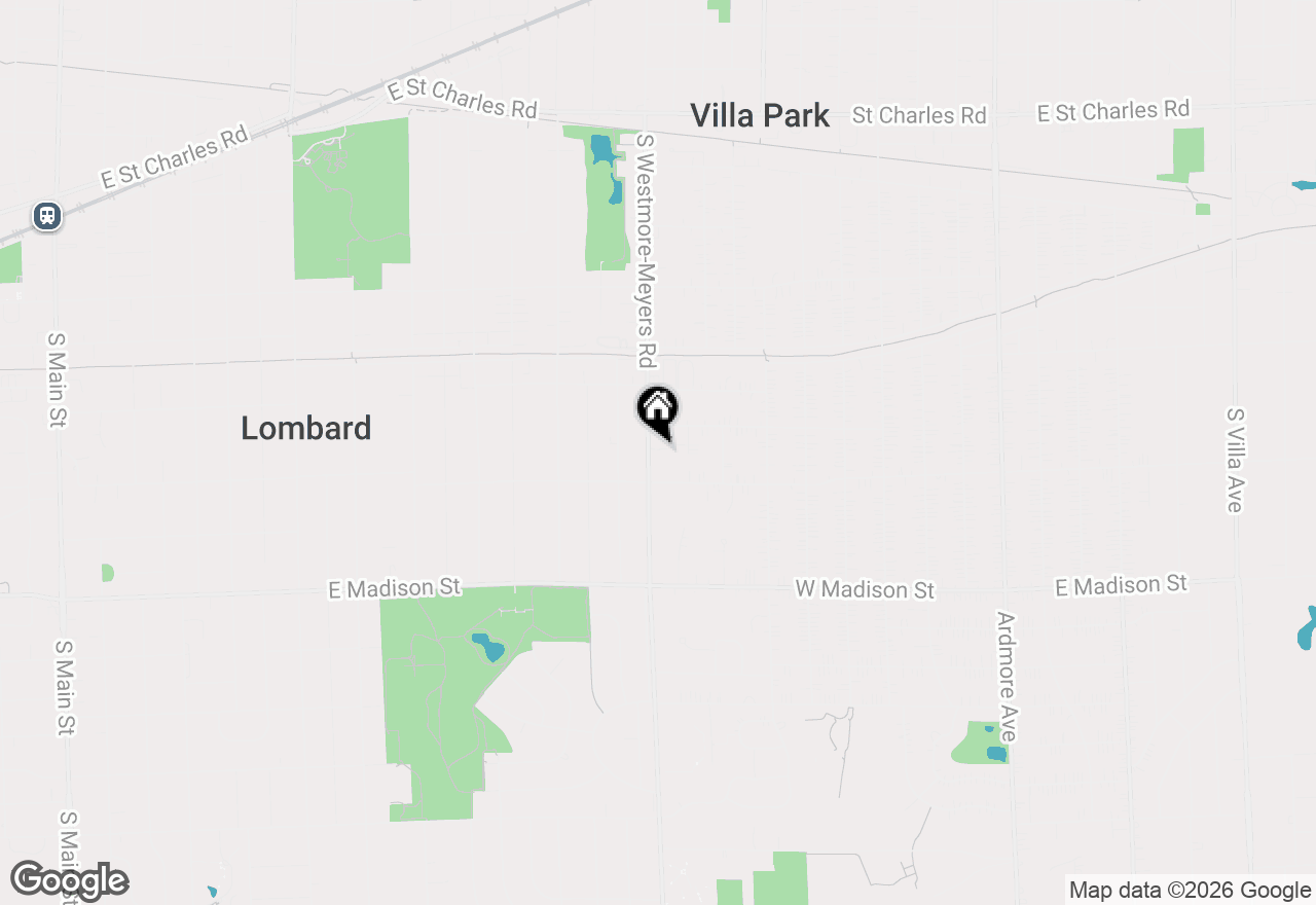 Map of 423 Westmore Meyers Road #C, Lombard, IL 60148