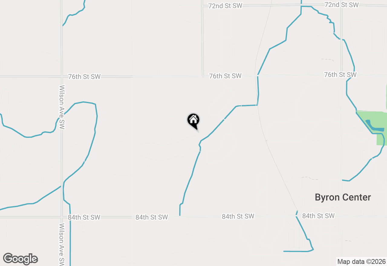 Map of 7949 Byron Depot Drive Sw, Byron Center, MI 49315