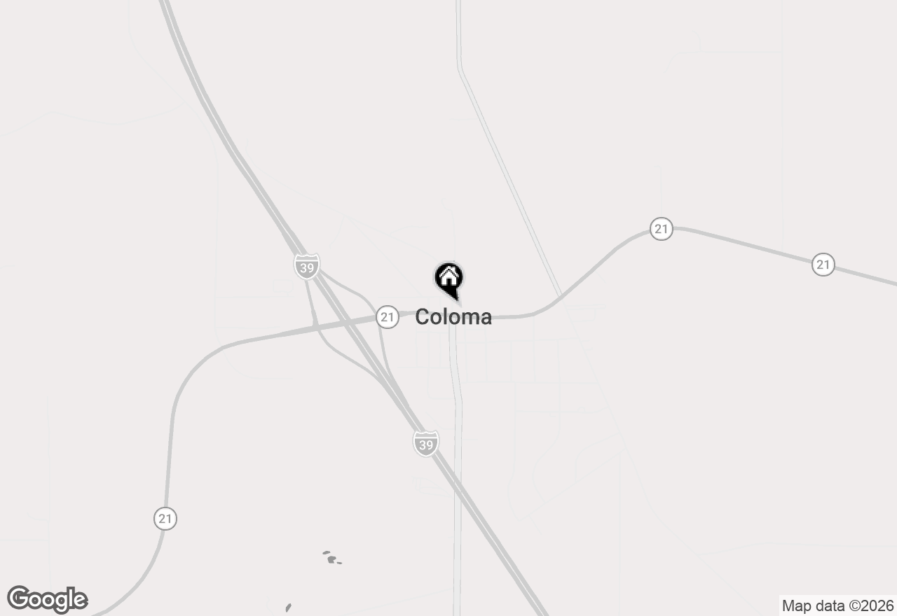 Map of 255 Front Street, Coloma, WI 54930