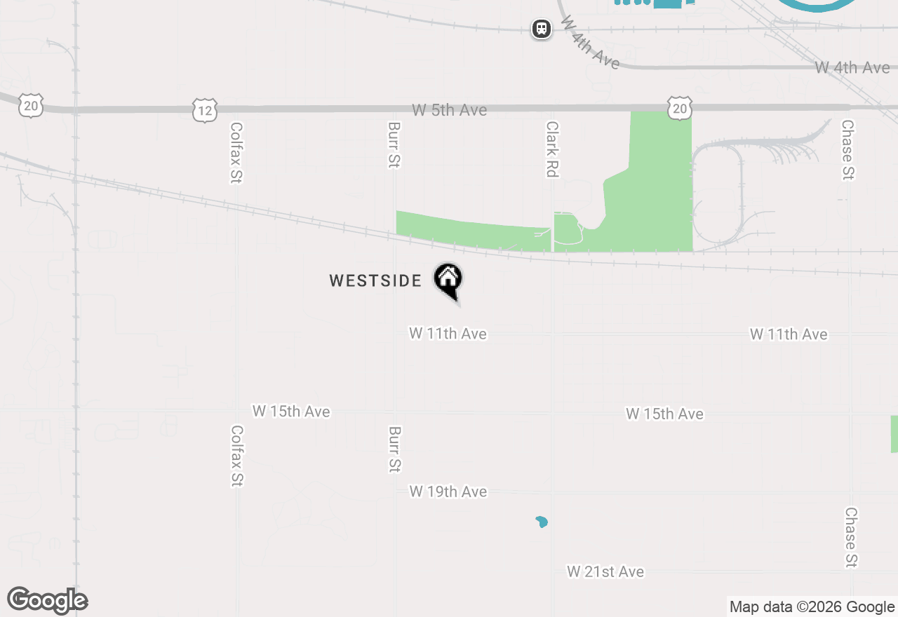 Map of 1024 Durbin Street, Gary, IN 46406