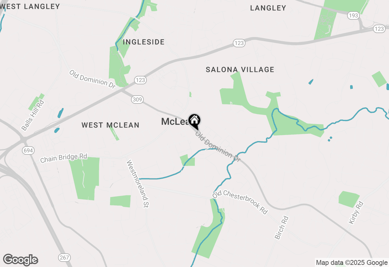 Map of 6663 Old Dominion Drive, Mclean, VA 22101