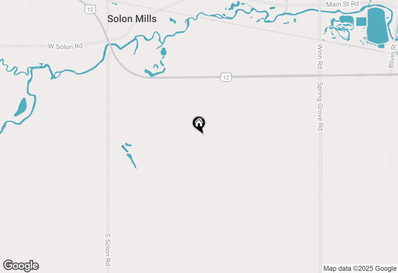 Map of 7208 Cornflower Way, Spring Grove, IL 60081