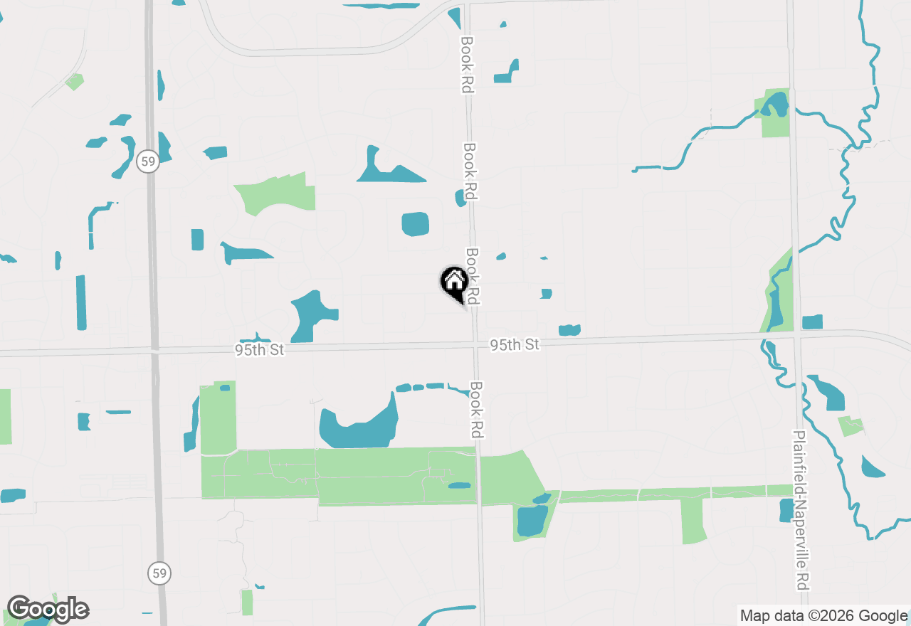 Map of 2039 Tamahawk Lane, Naperville, IL 60564