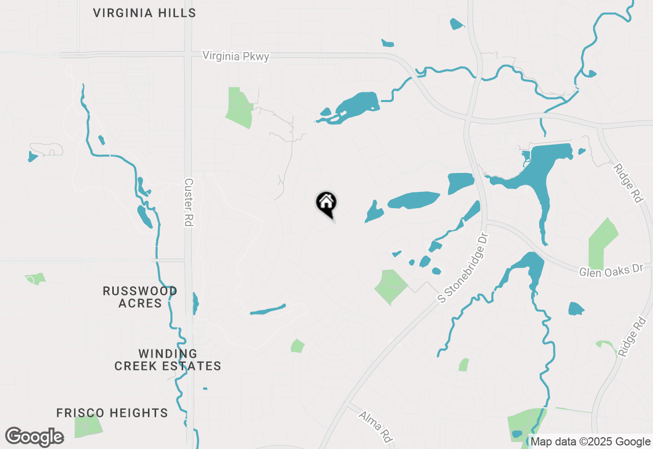 Map of 7900 Linksview Drive, Mckinney, TX 75072