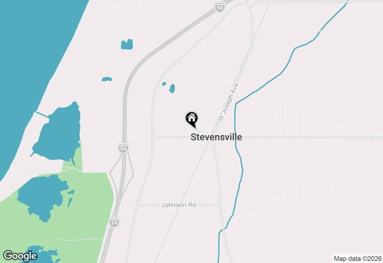 Map of 2864 Bluff Street, Stevensville, MI 49127