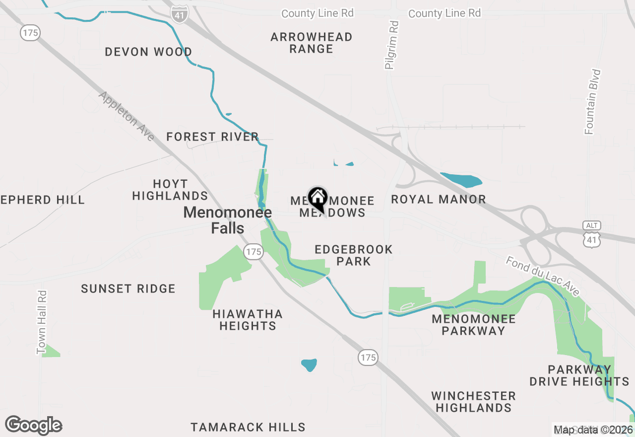 Map of N89W16081 Main St, Menomonee Falls, WI 53051
