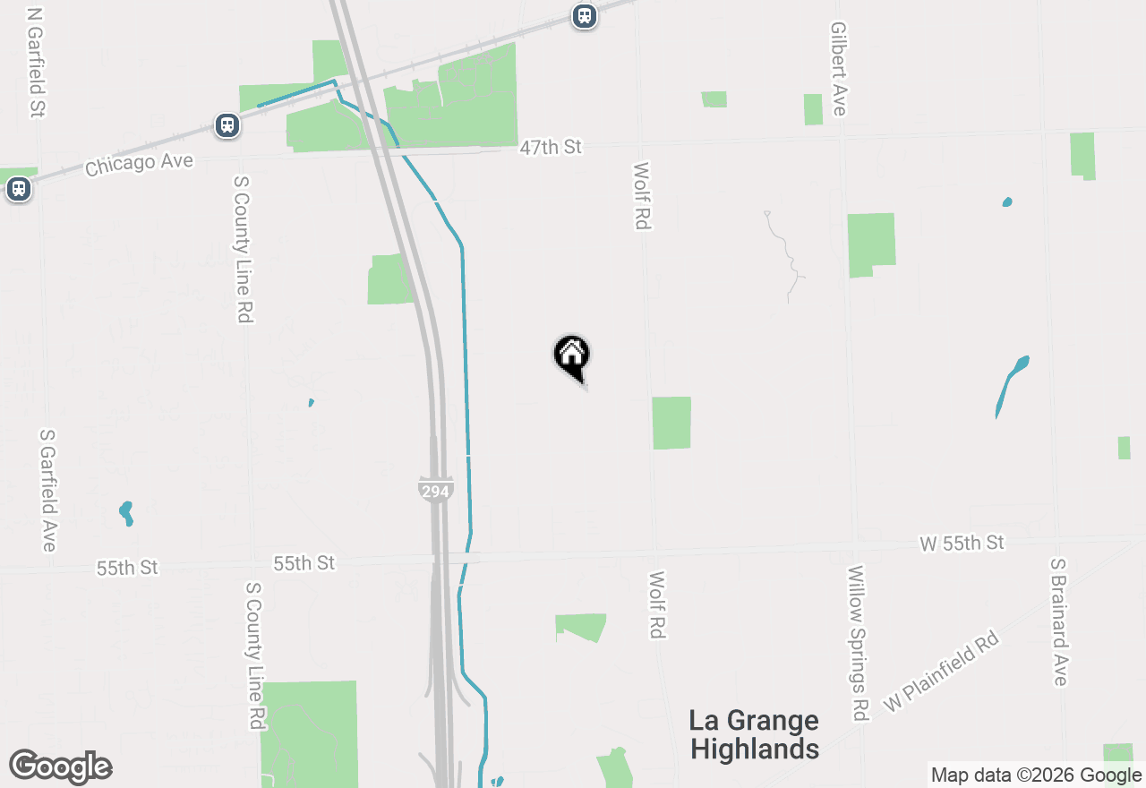 Map of 5136 Grand Avenue, Western Springs, IL 60558