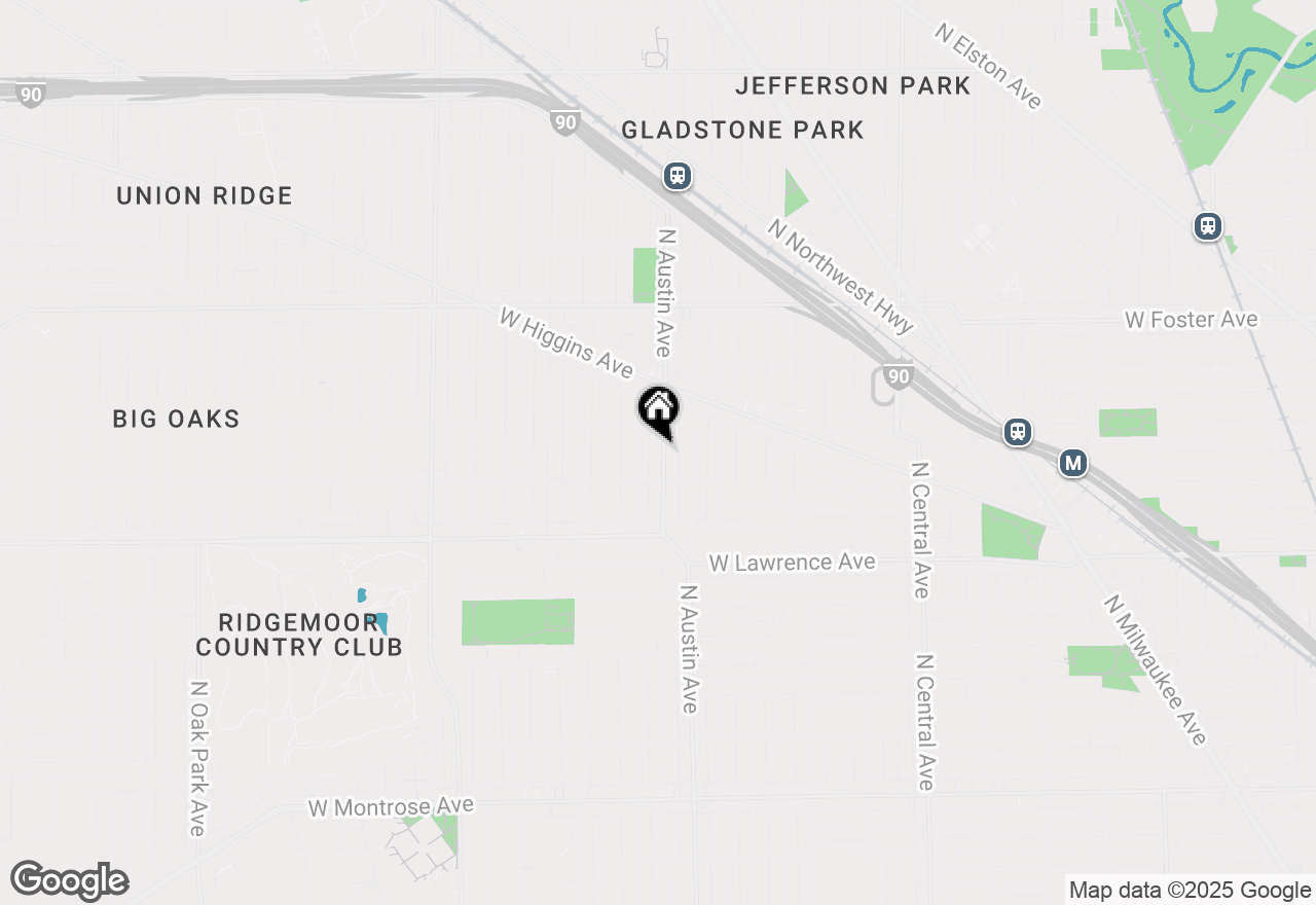 Map of 4944 N Austin Avenue, Chicago, IL 60630