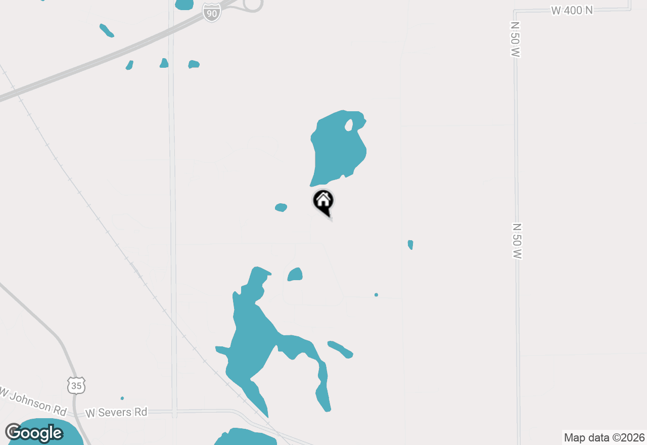 Map of 1344 W Gentry Court, La Porte, IN 46350