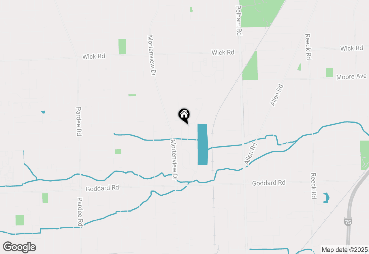 Map of 10083 Island Lake Drive, Taylor, MI 48180