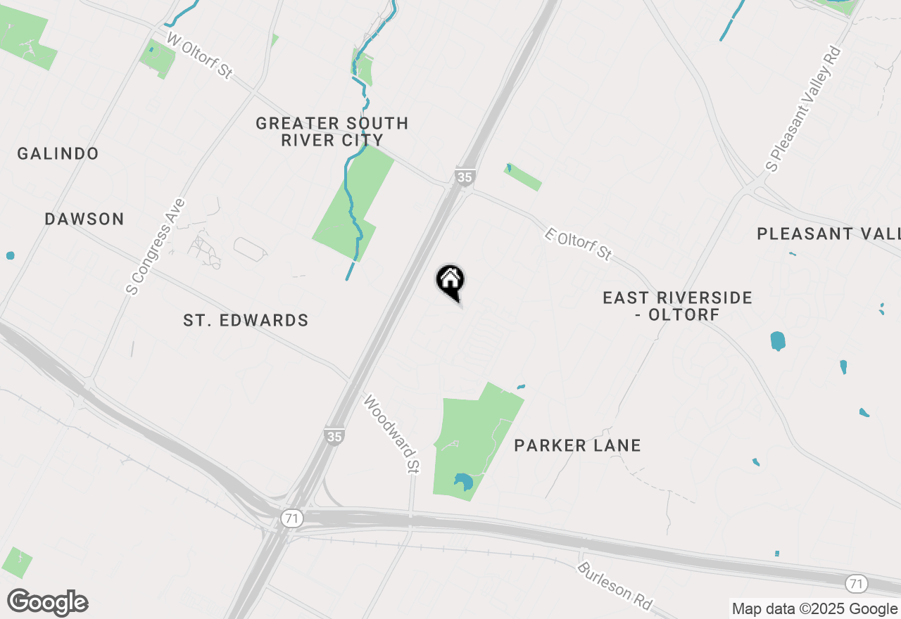 Map of 1710 Timberwood Dr, Austin, TX 78741