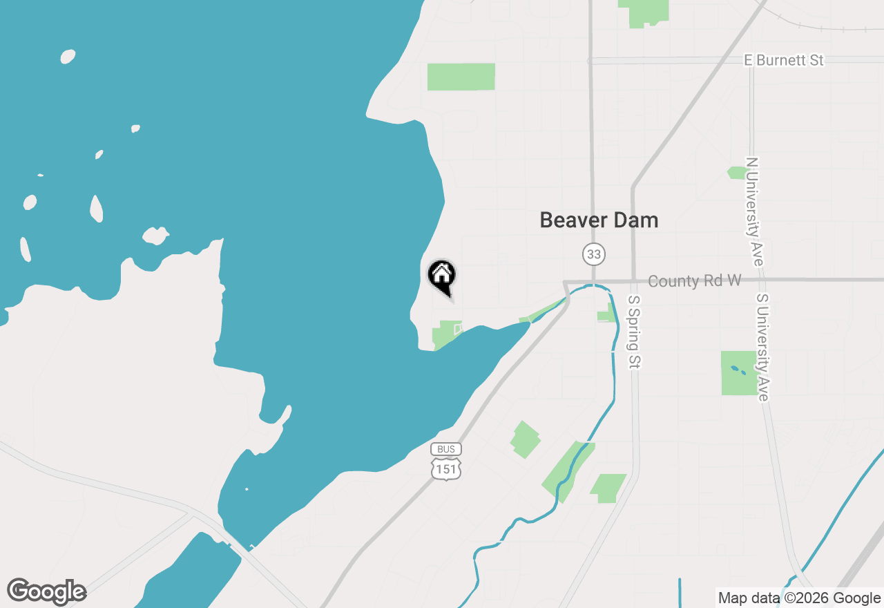 Map of 416 Haskell Street, Beaver Dam, WI 53916