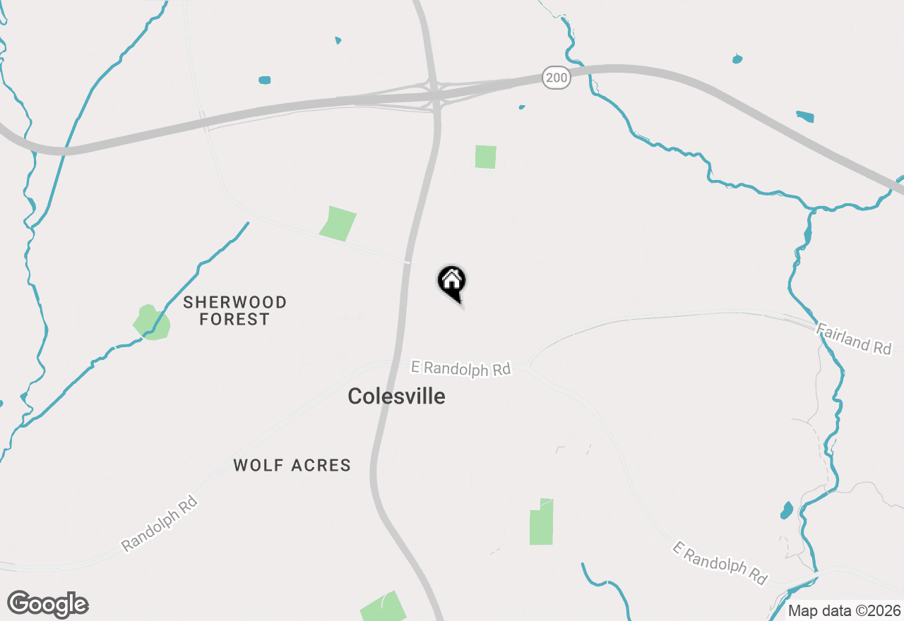 Map of 523 Copley Lane, Silver Spring, MD 20904