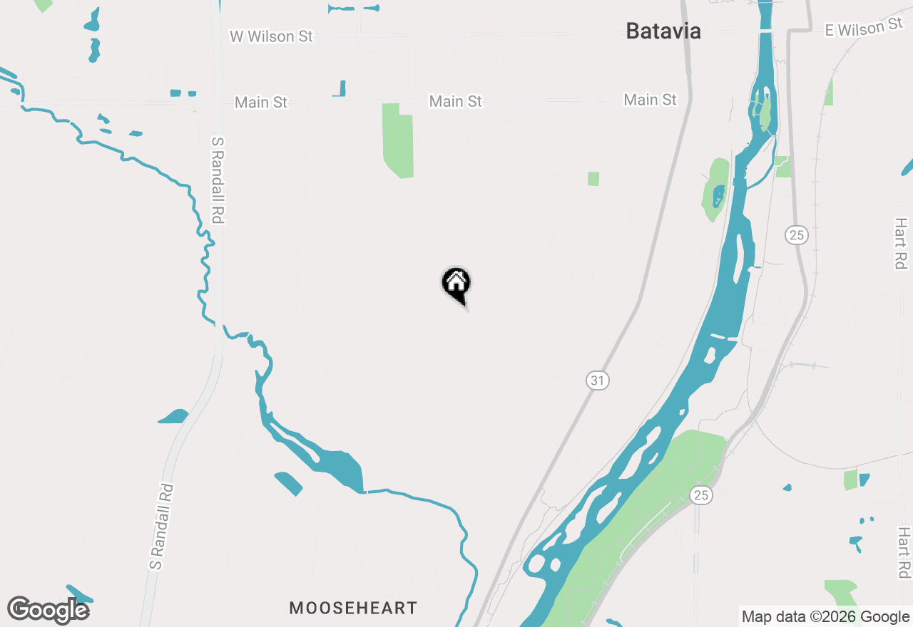 Map of 1032 Towne Avenue, Batavia, IL 60510