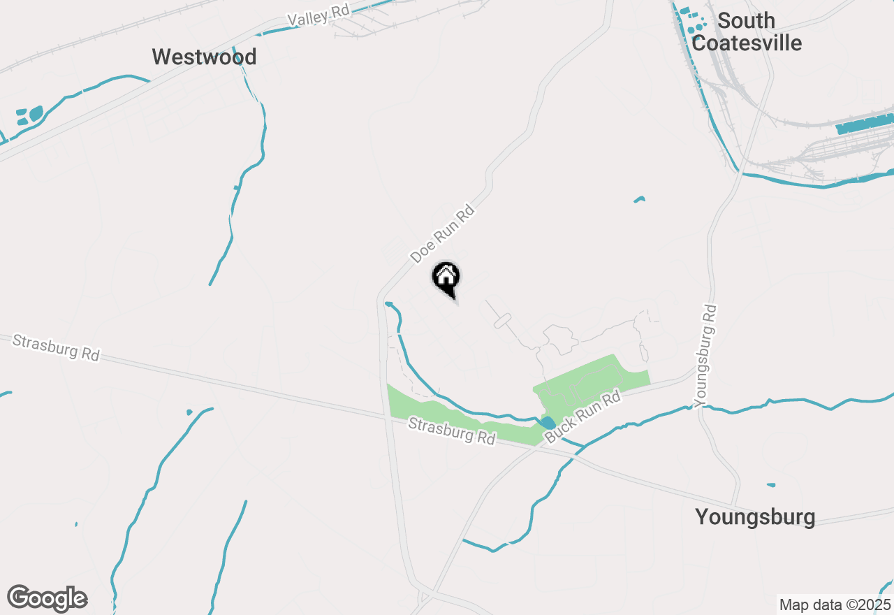 Map of 102 Hyacinth Way, Coatesville, PA 19320