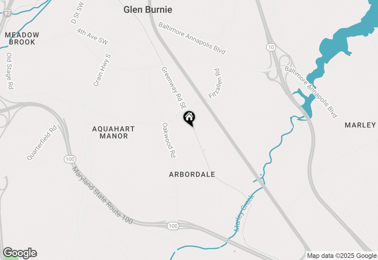 Map of  Irene Drive, Glen Burnie, MD 21061