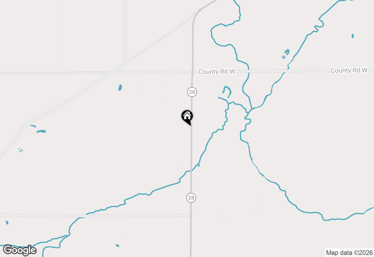 Map of N2358 State Highway 28, Adell, WI 53001