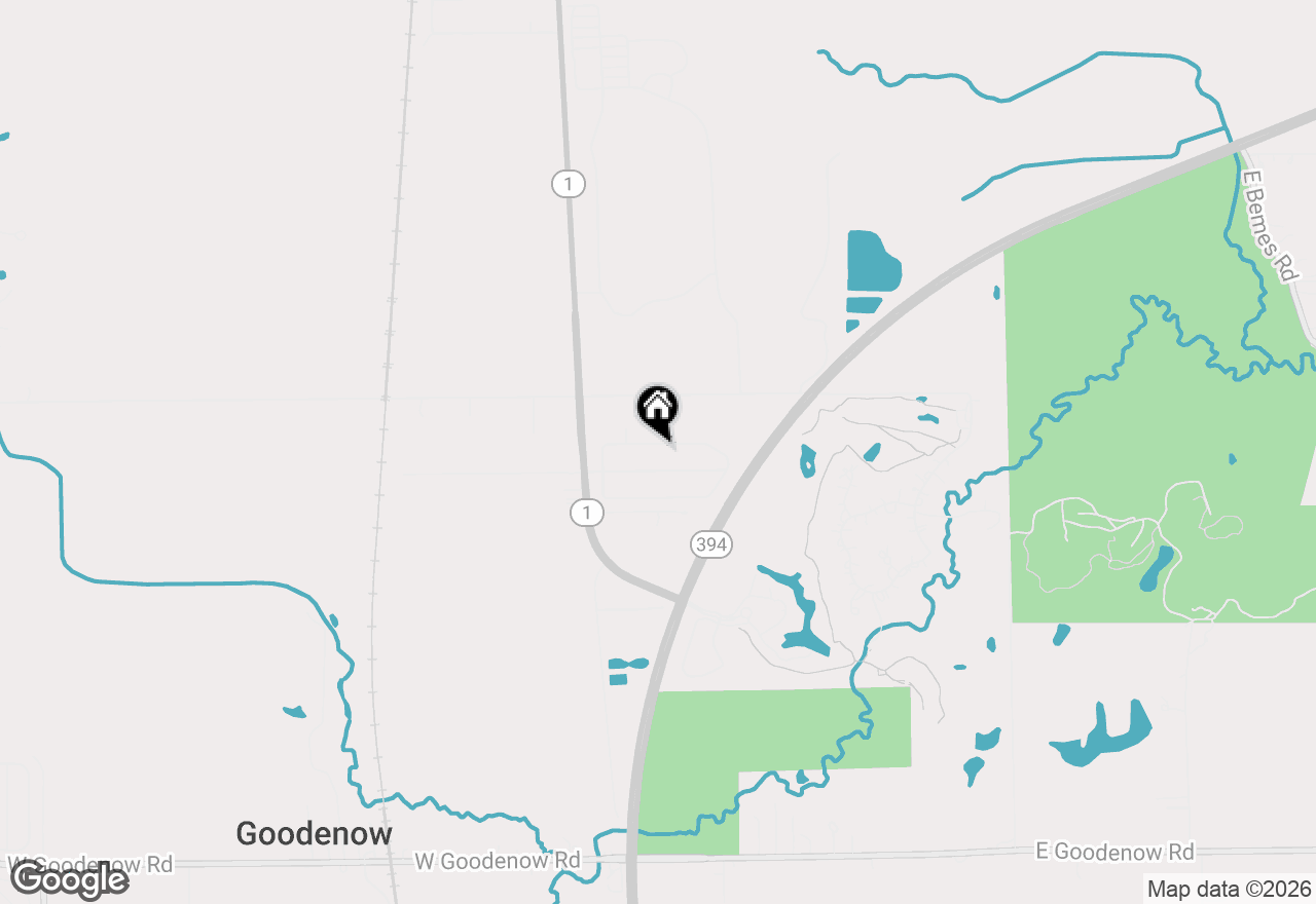 Map of 515 W Auburn Lane, Crete, IL 60417