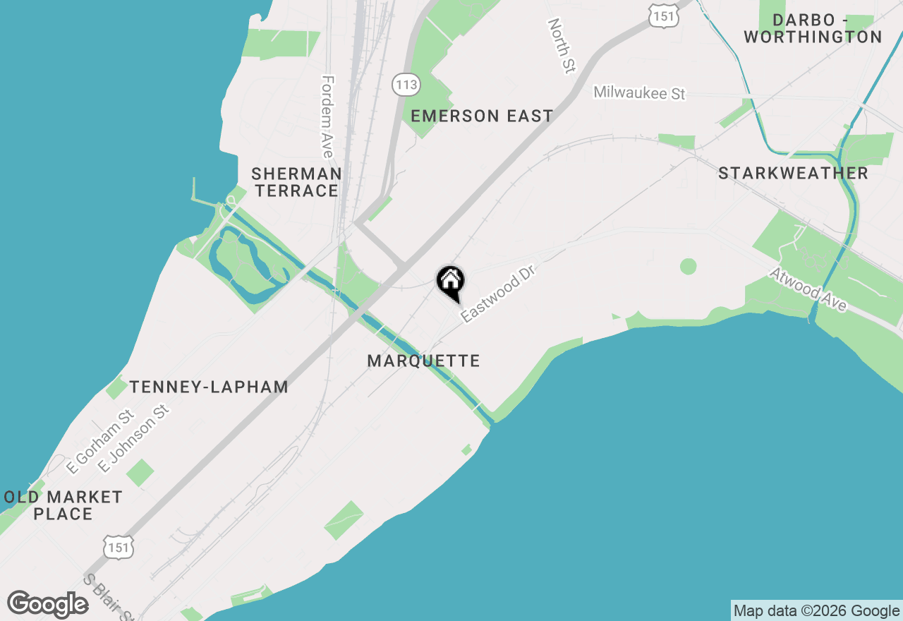 Map of 1835 Winnebago Street #210, Madison, WI 53704