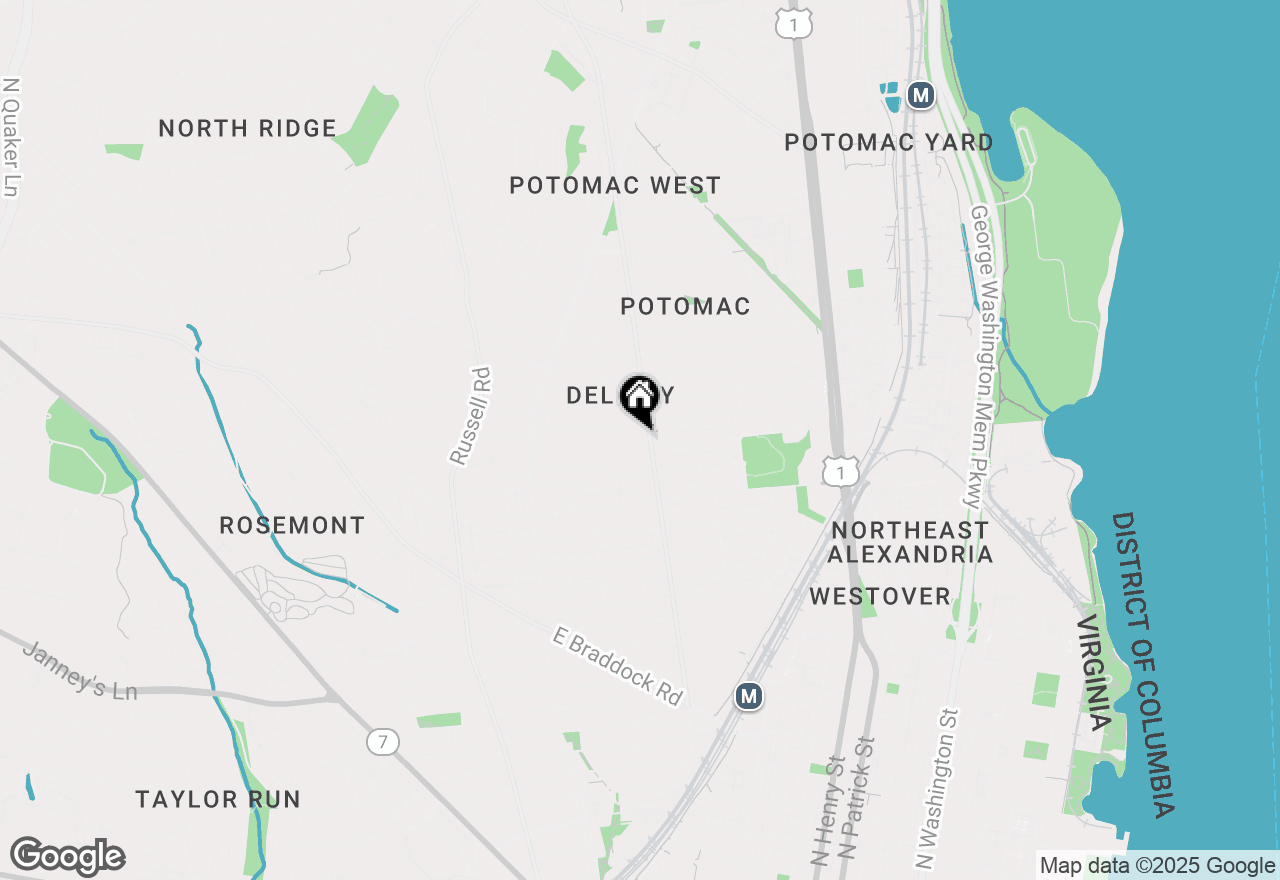 Map of 1800 Mount Vernon Avenue #210, Alexandria, VA 22301