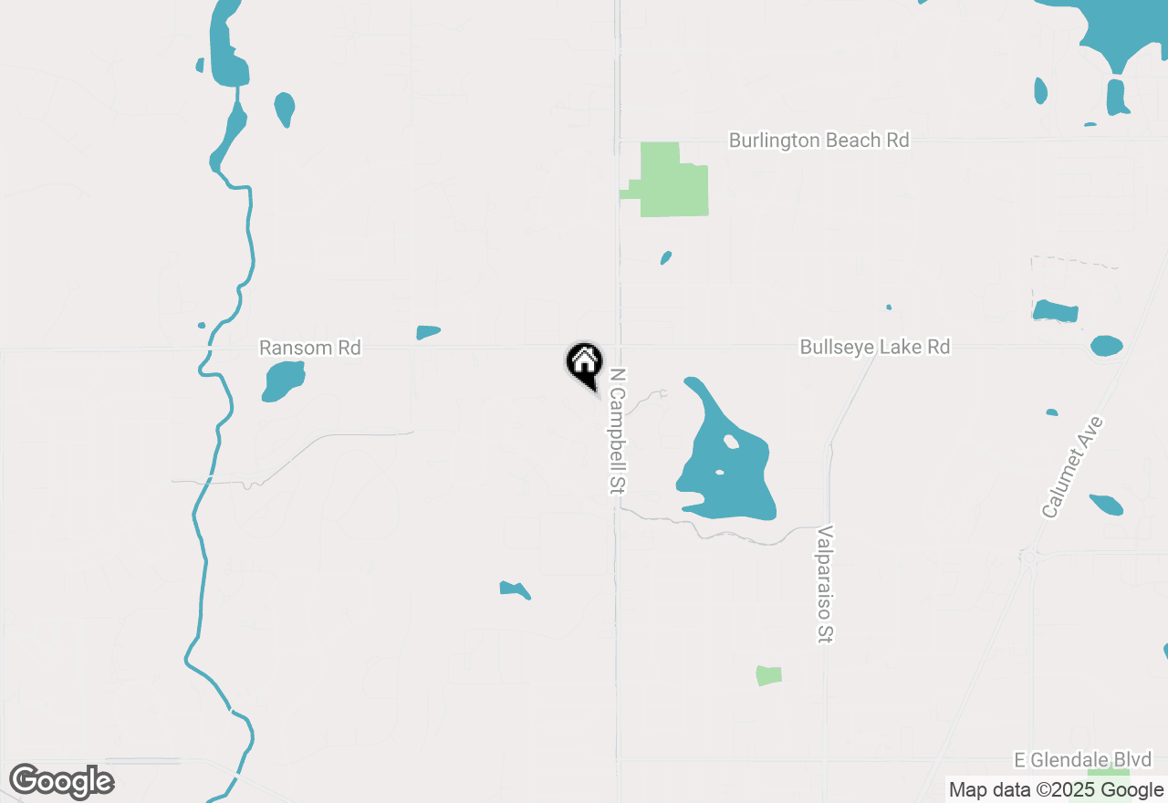 Map of 3306 Morgan Creek Court, Valparaiso, IN 46385