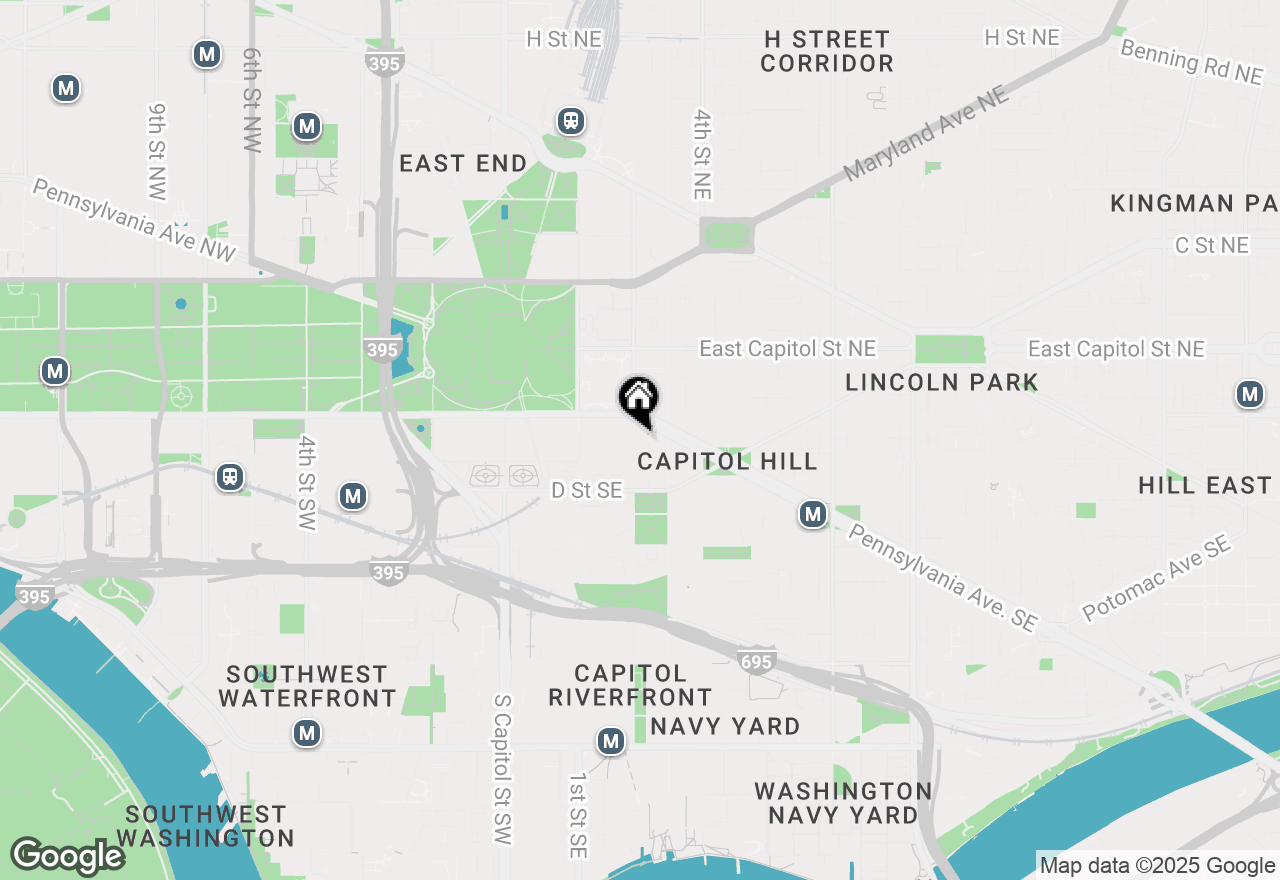 Map of 220 2nd Street Se #303, Washington, DC 20003