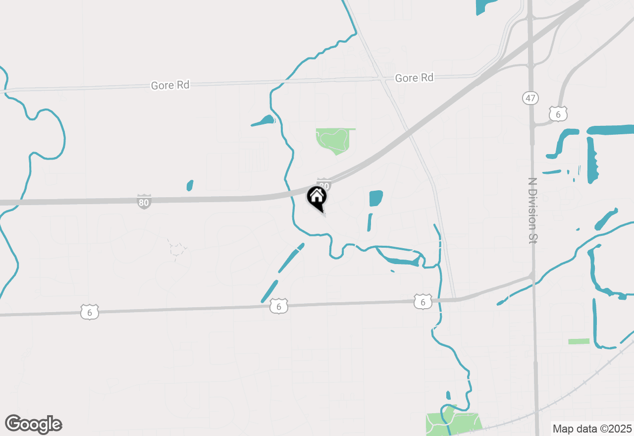 Map of 1260 Oak Grove Court, Morris, IL 60450