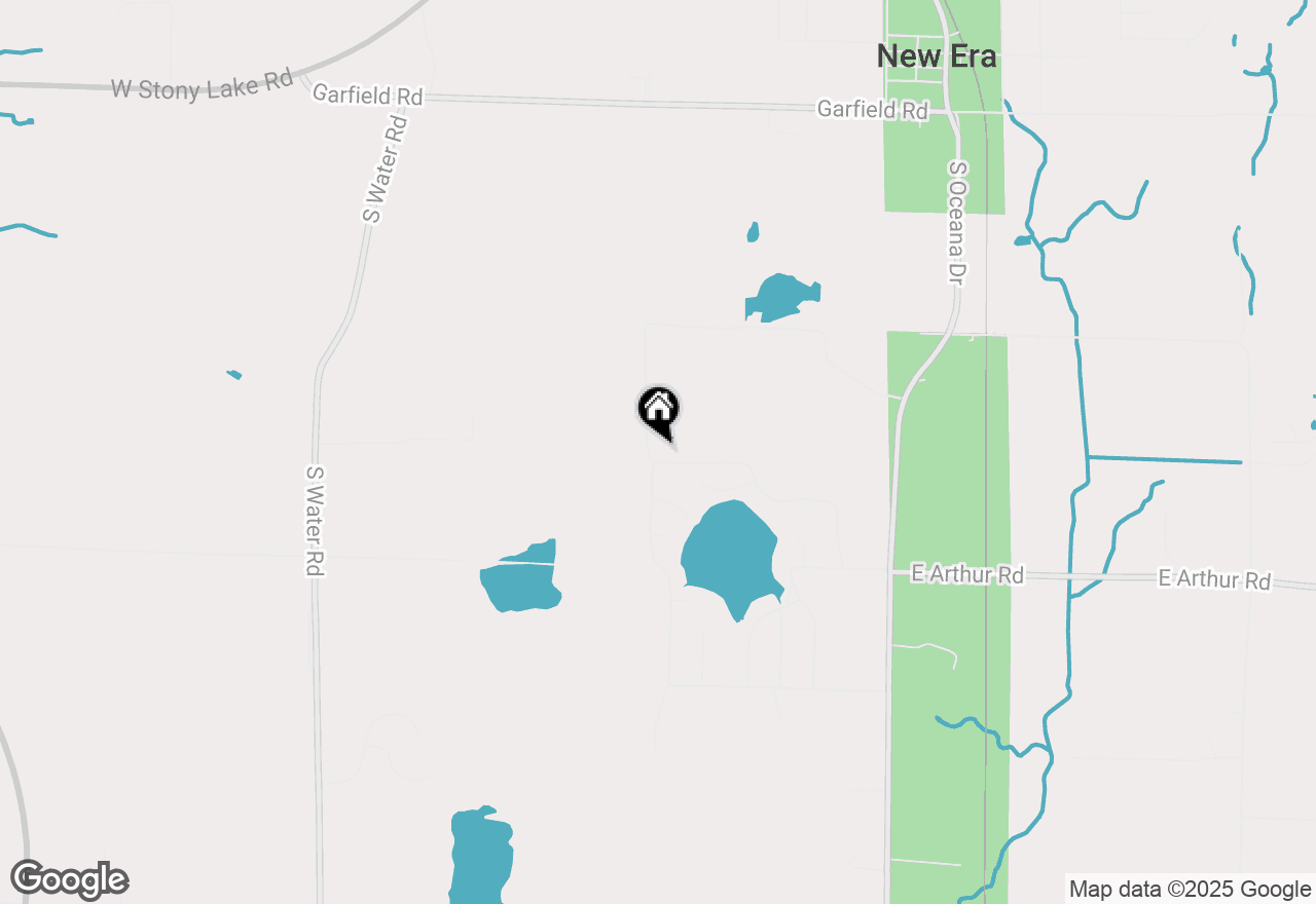 Map of 3186 Tahoe Trail, New Era, MI 49446