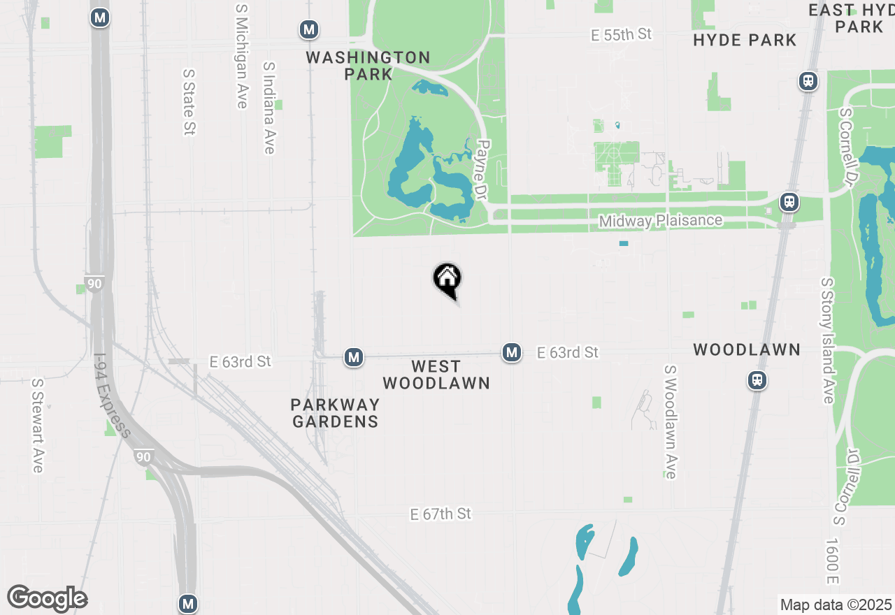 Map of 6150 S Champlain Avenue, Chicago, IL 60637