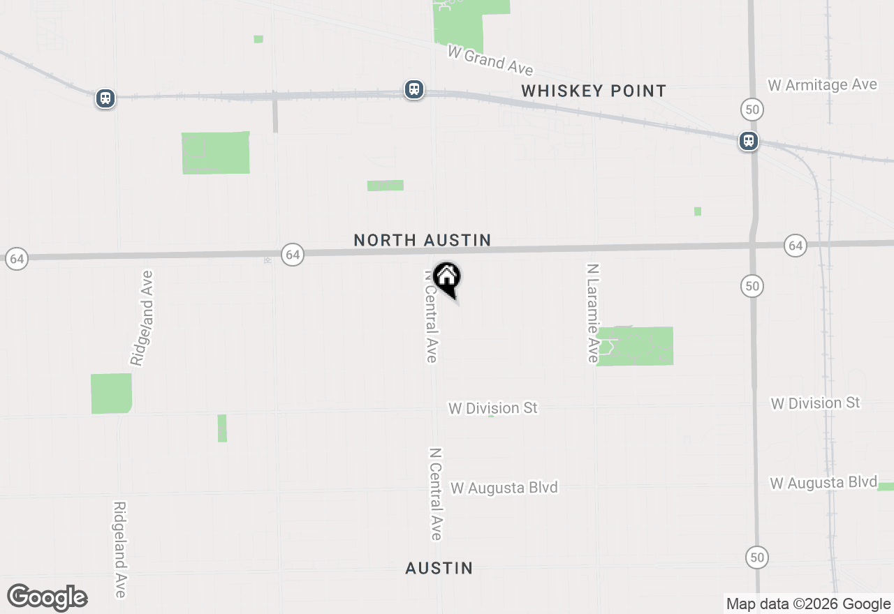 Map of 1432 N Luna Avenue, Chicago, IL 60651