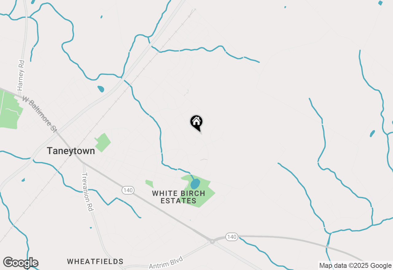 Map of 199 Colbert Street, Taneytown, MD 21787