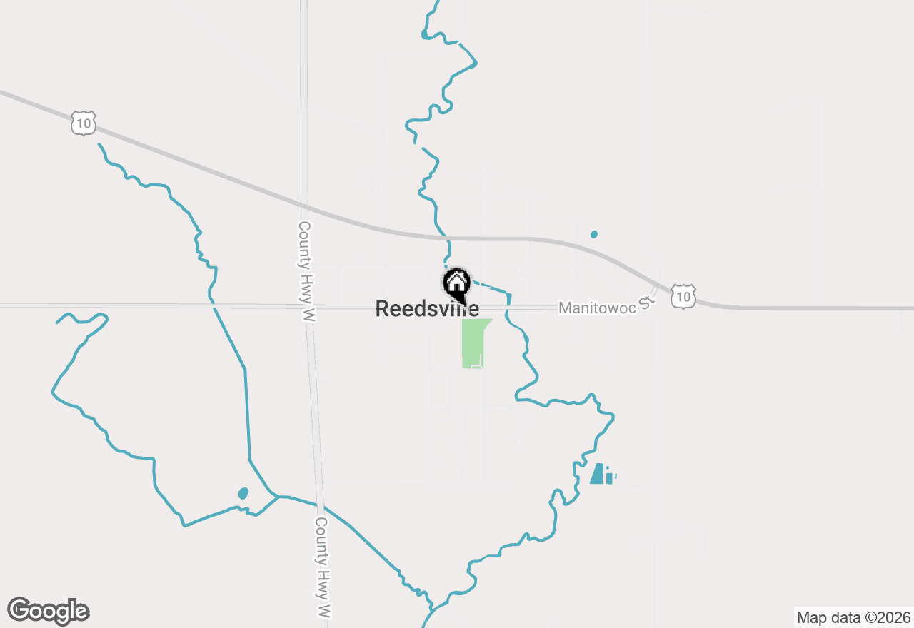 Map of 421 Manitowoc St, Reedsville, WI 54230