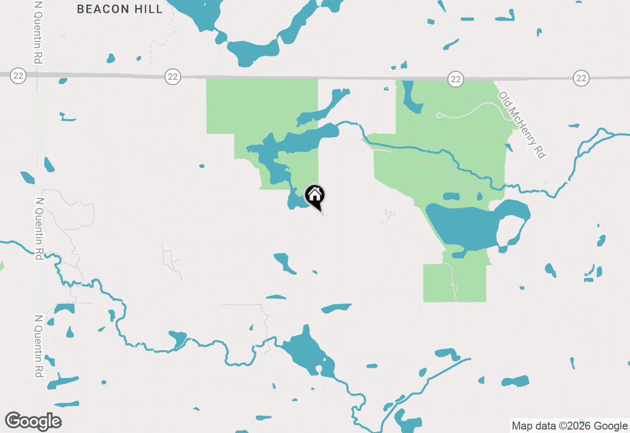 Map of 20514 W Yorkshire Drive, Kildeer, IL 60047