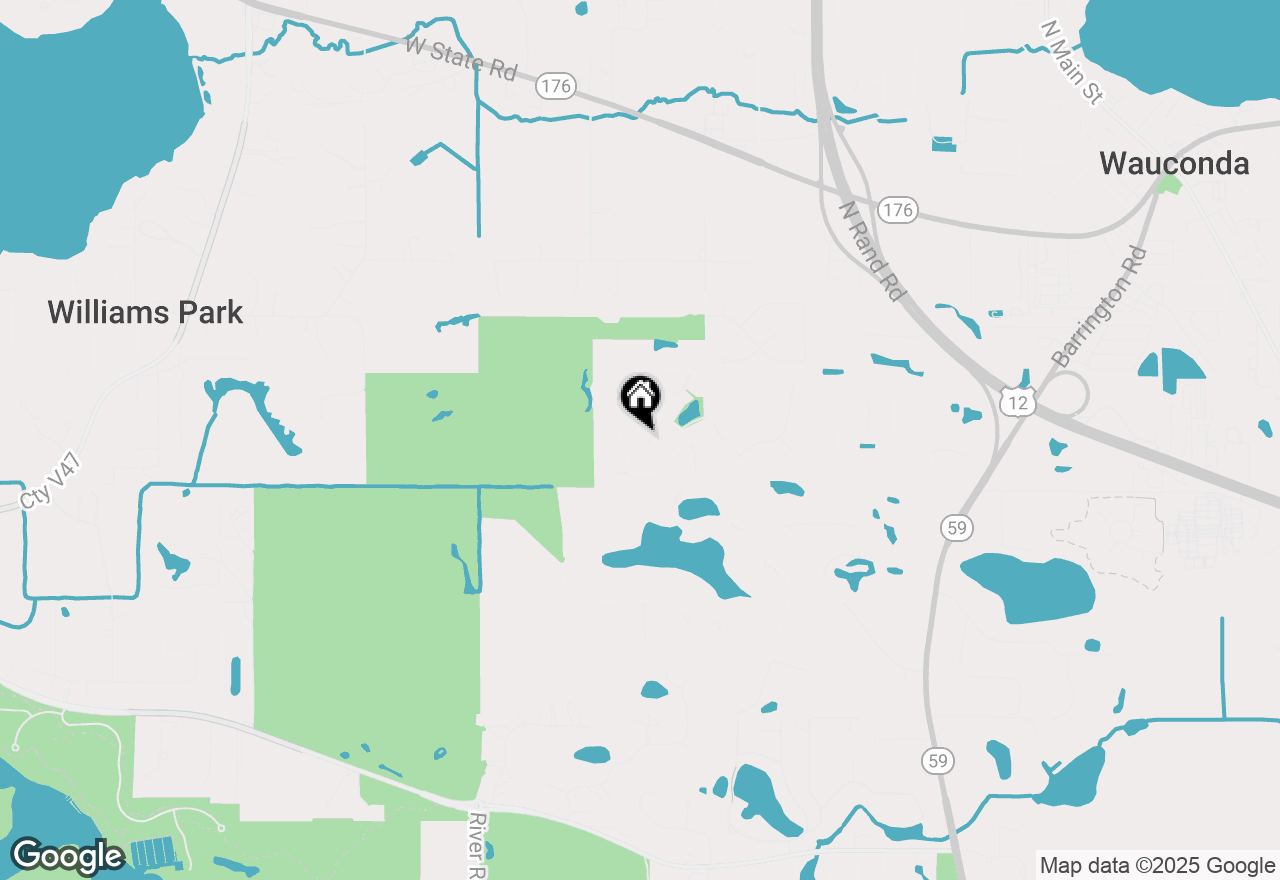 Map of 800 Horseshoe Circle, Wauconda, IL 60084