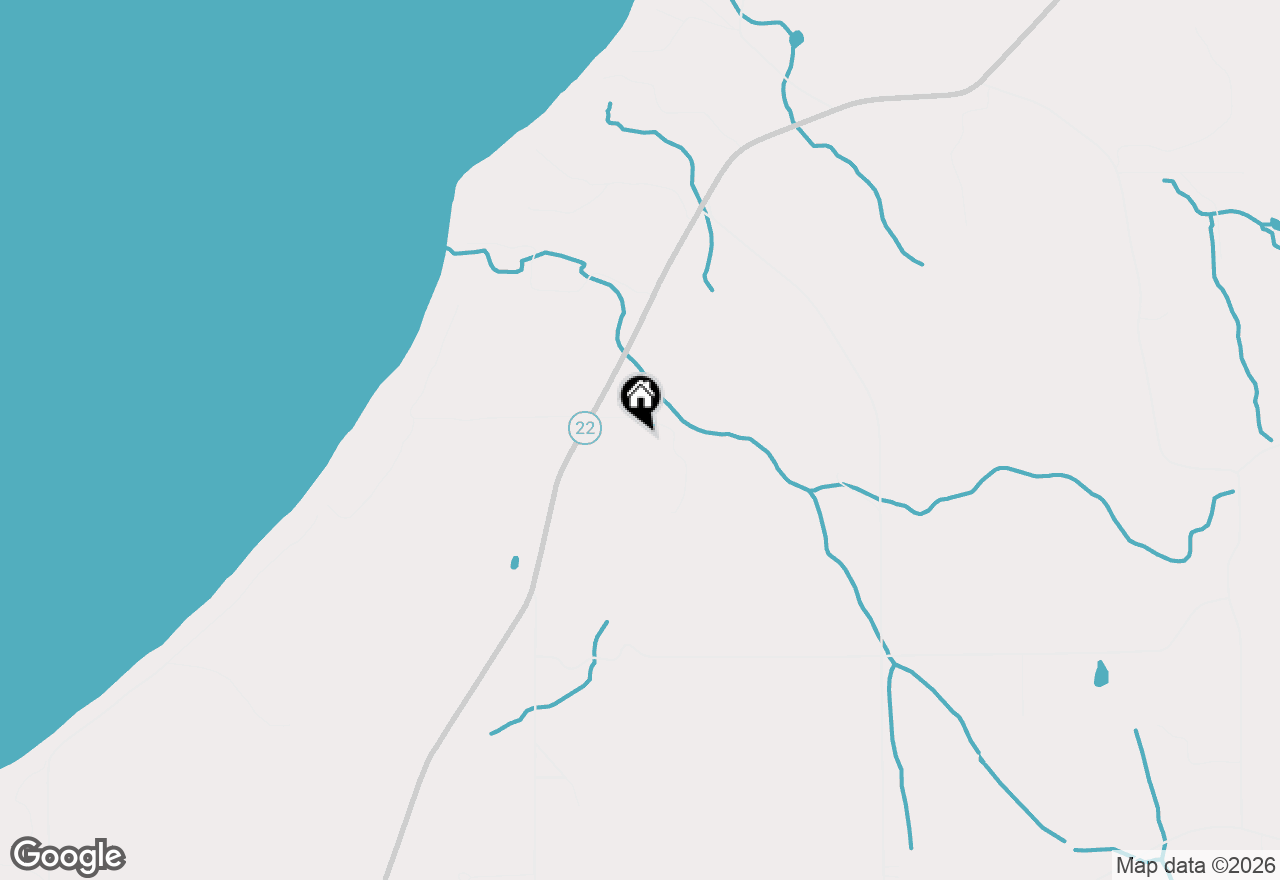 Map of 6420 N Manitou Trail, Northport, MI 49670