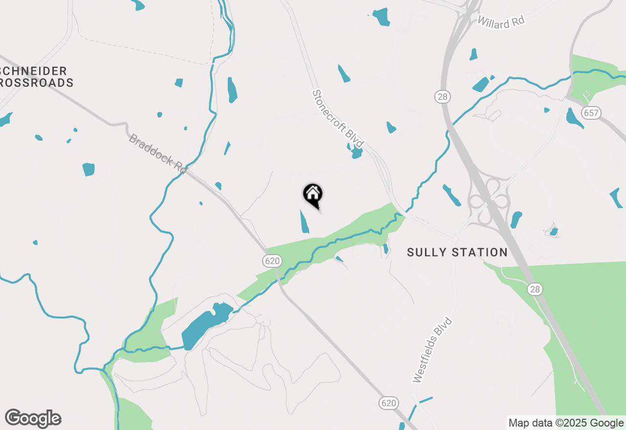 Map of 5266 Ridgeview Retreat Drive, Chantilly, VA 20151
